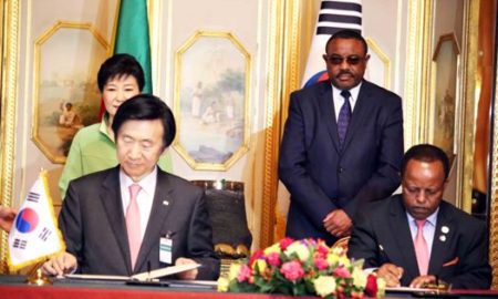 ethiopia skorea sign landmark agreements