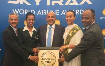 Ethiopian Airlines Skytrax Best in Africa