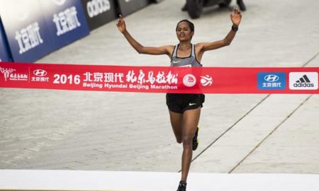 Ayenew and Mengistu cruise to Beijing Marathon victories