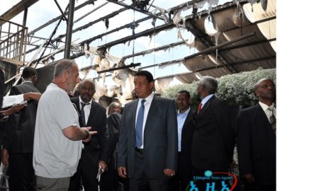 President Mulatu Visits Damaged Properties, Pledges Support for Investors Featured