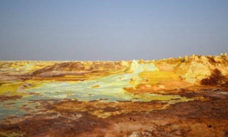 Dallol Ethiopia - one of the hottest and inhospitable places