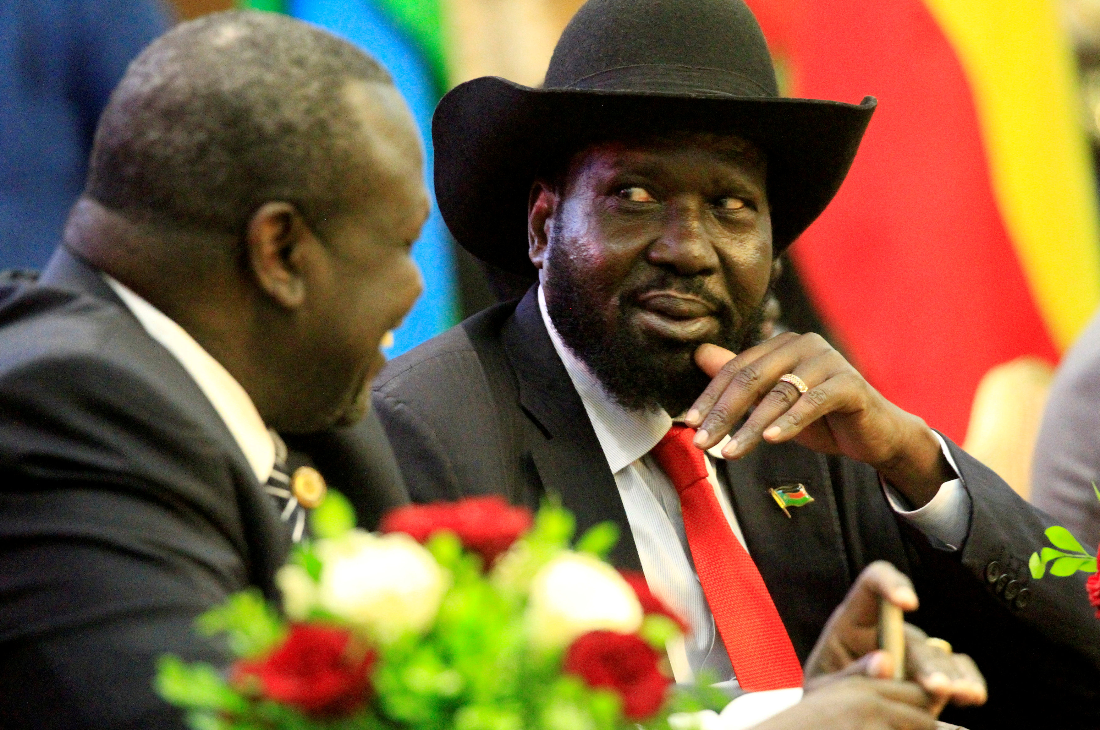 South Sudan's president, rebel leader sign peace deal